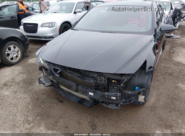 KMHLR4AF5PU534977 2023 HYUNDAI ELANTRA Black წინა ხედი