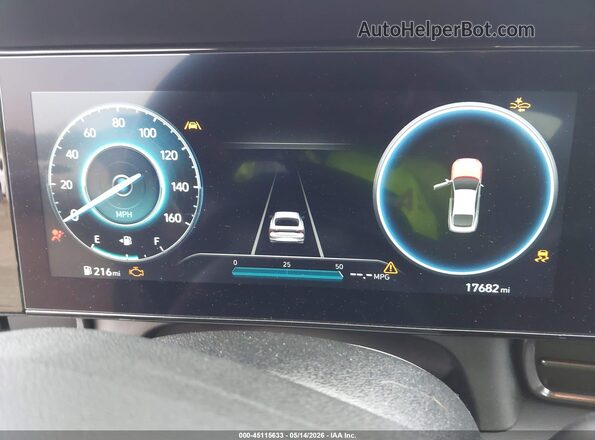 KMHLR4AF7PU525052 2023 HYUNDAI ELANTRA Серый Вид задних сидений