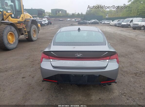 KMHLR4AF7PU525052 2023 HYUNDAI ELANTRA Серый 