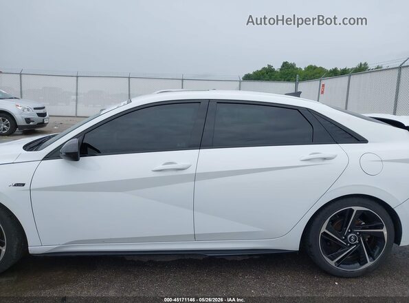 KMHLR4AF8PU432072 2023 HYUNDAI ELANTRA Белый 