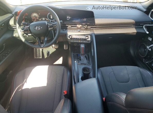 KMHLR4AF9PU515817 2023 HYUNDAI ELANTRA Gray Вид панелі приладів