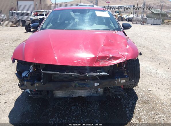 KMHLR4DF2SU892199 2025 HYUNDAI ELANTRA Red Rear interior view