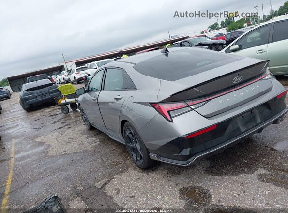 KMHLR4DF6RU823025 2024 HYUNDAI ELANTRA Серебряный Задняя левая четверть