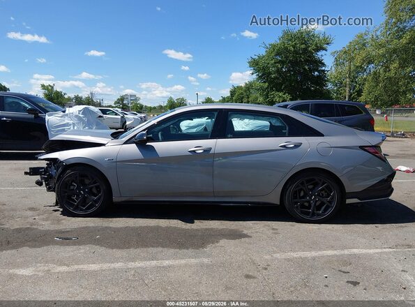 KMHLR4DF8RU714744 2024 HYUNDAI ELANTRA Серебряный Панорамный вид салона 360°