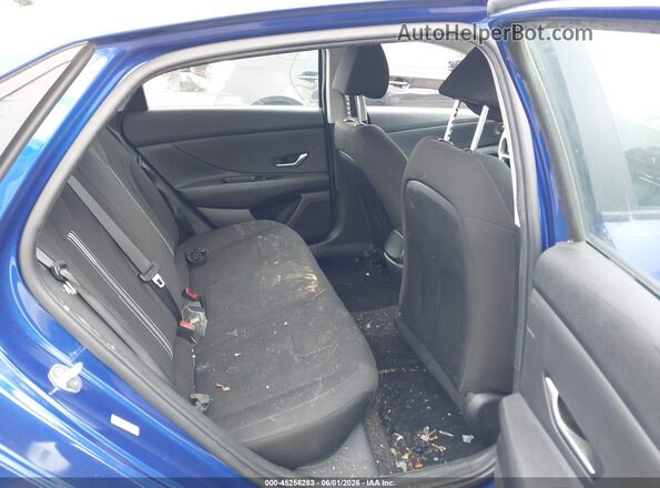 KMHLS4AG0MU065144 2021 HYUNDAI ELANTRA Blue Vista de la etiqueta del VIN