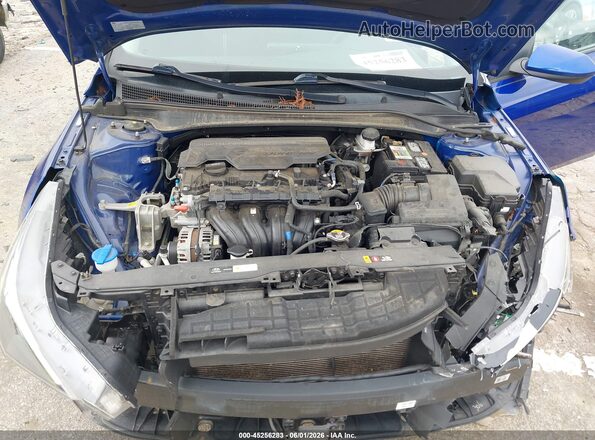 KMHLS4AG0MU065144 2021 HYUNDAI ELANTRA Blue Vista trasera