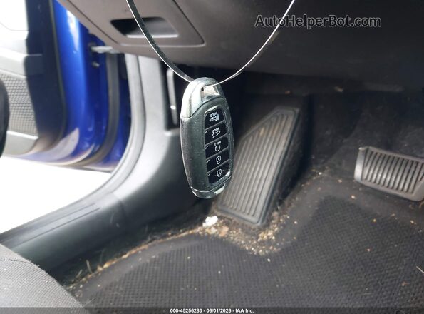 KMHLS4AG0MU065144 2021 HYUNDAI ELANTRA Blue Vista del salpicadero