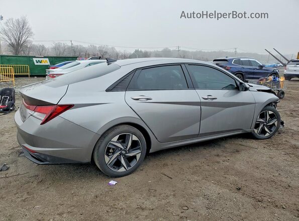 KMHLS4AG0PU412962 2023 HYUNDAI ELANTRA Gray 