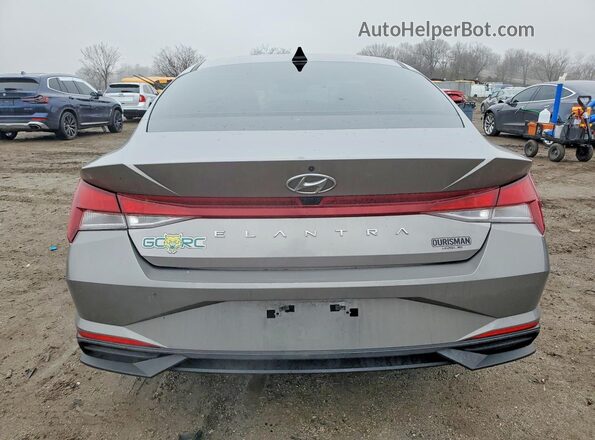 KMHLS4AG0PU412962 2023 HYUNDAI ELANTRA Gray 