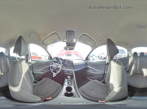 KMHLS4AG0PU521521 2023 HYUNDAI ELANTRA Red 360 interior view