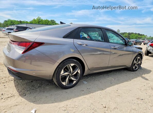 KMHLS4AG0PU555958 2023 HYUNDAI ELANTRA Gray უკანა მარჯვენა