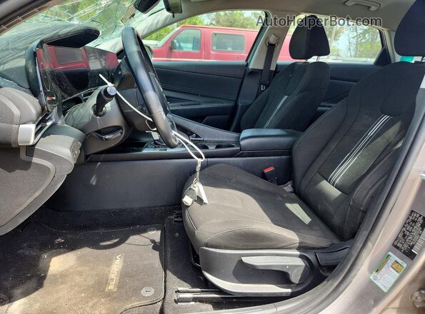 KMHLS4AG0PU555958 2023 HYUNDAI ELANTRA Gray წინა სალონის ხედი