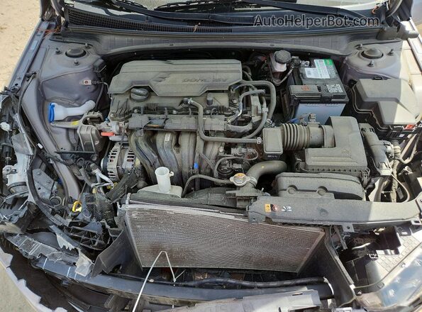 KMHLS4AG0PU555958 2023 HYUNDAI ELANTRA Gray უკანა სალონის ხედი