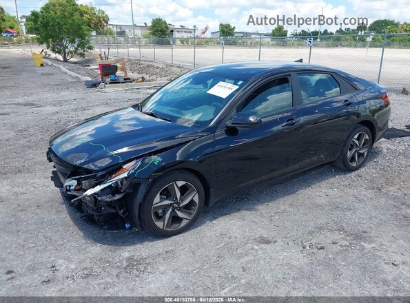 KMHLS4AG0PU556043 2023 HYUNDAI ELANTRA Black 