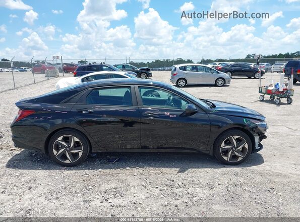 KMHLS4AG0PU556043 2023 HYUNDAI ELANTRA Black 