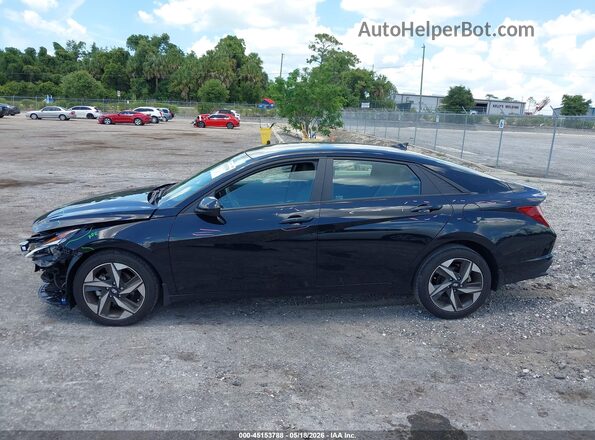 KMHLS4AG0PU556043 2023 HYUNDAI ELANTRA Black 