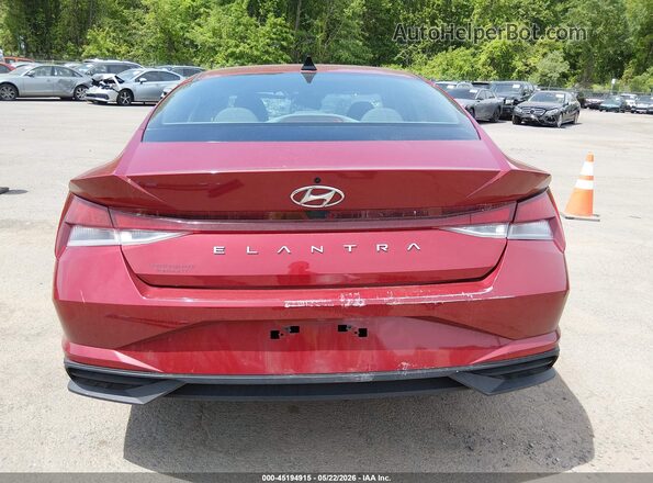 KMHLS4AG0PU579242 2023 HYUNDAI ELANTRA Red 