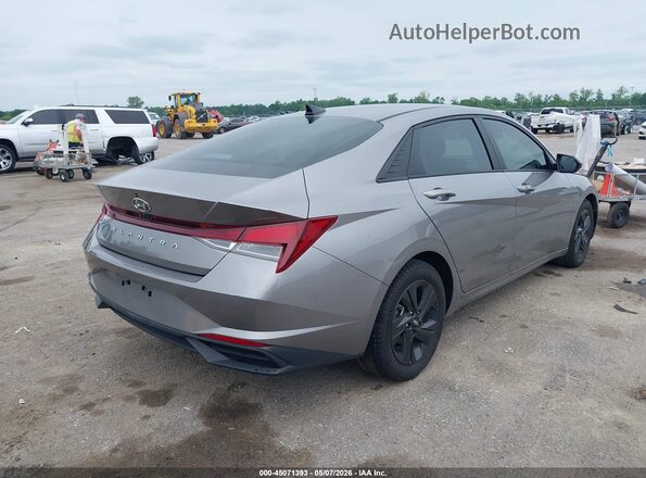 KMHLS4AG1NU219605 2022 HYUNDAI ELANTRA Серебряный Задняя правая четверть
