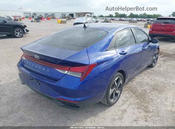 KMHLS4AG1PU434484 2023 HYUNDAI ELANTRA Blue Tył prawy