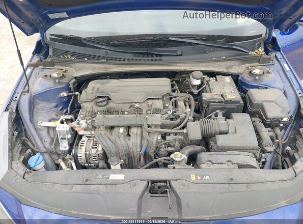KMHLS4AG1PU434484 2023 HYUNDAI ELANTRA Blue Widok z tyłu