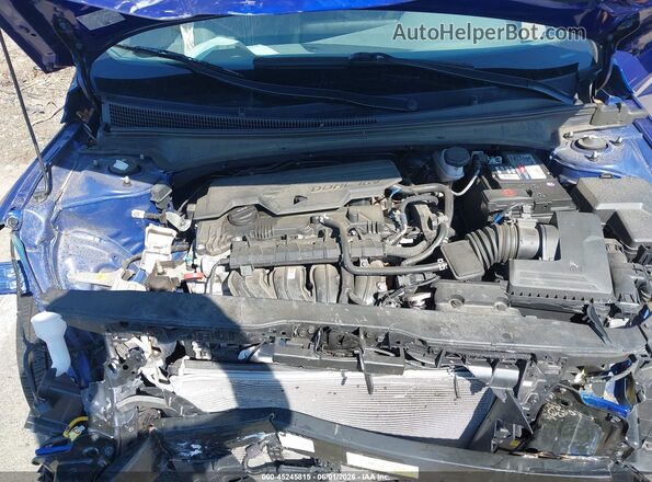 KMHLS4AG1PU465430 2023 HYUNDAI ELANTRA Blue Widok z tyłu