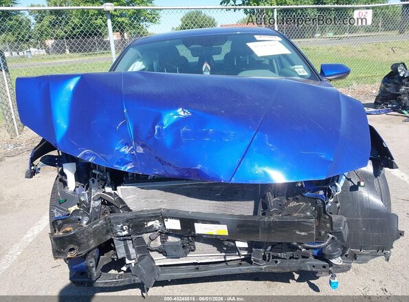 KMHLS4AG1PU465430 2023 HYUNDAI ELANTRA Blue Widok zestawu wskaźników