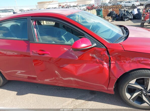 KMHLS4AG1PU519647 2023 HYUNDAI ELANTRA Red Vista frontal