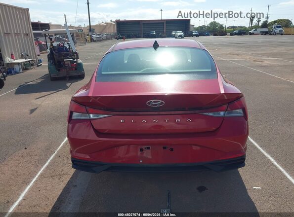 KMHLS4AG1PU519647 2023 HYUNDAI ELANTRA Red 