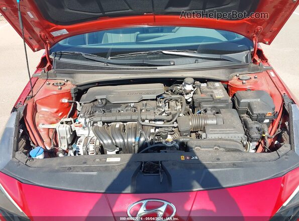 KMHLS4AG1PU519647 2023 HYUNDAI ELANTRA Red Vista trasera
