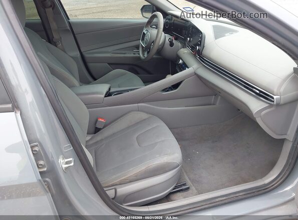 KMHLS4AG2MU065419 2021 HYUNDAI ELANTRA Gray წინა სალონის ხედი