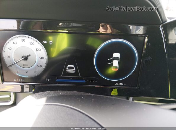 KMHLS4AG2MU123710 2021 HYUNDAI ELANTRA Gray Հետևի նստատեղերի տեսք
