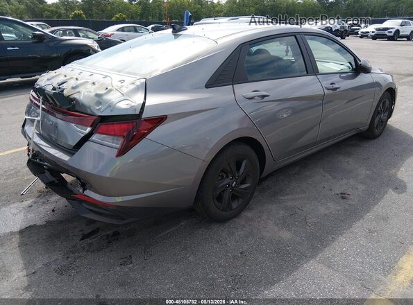 KMHLS4AG2MU123710 2021 HYUNDAI ELANTRA Gray Հետևի աջ