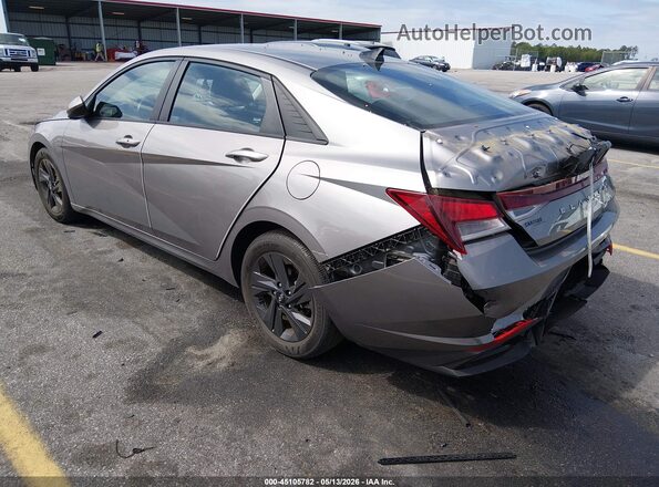 KMHLS4AG2MU123710 2021 HYUNDAI ELANTRA Gray Հետևի ձախ