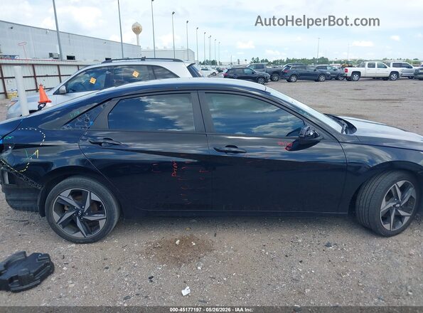 KMHLS4AG2PU416494 2023 HYUNDAI ELANTRA Черный Панорамный вид салона 360°