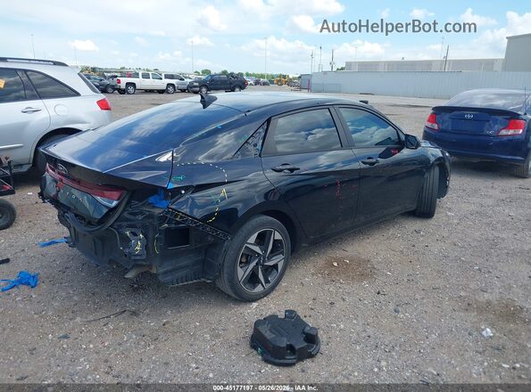 KMHLS4AG2PU416494 2023 HYUNDAI ELANTRA Черный Задняя правая четверть