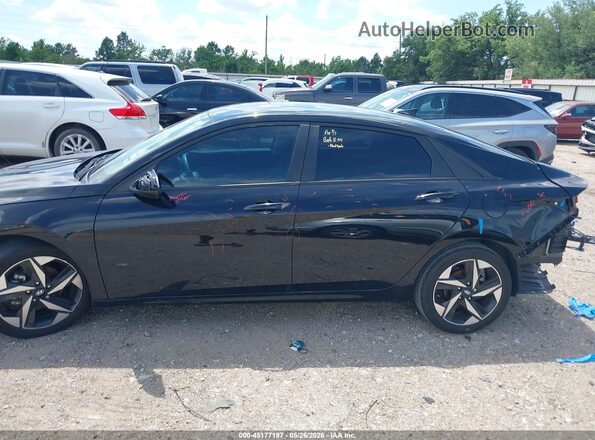 KMHLS4AG2PU416494 2023 HYUNDAI ELANTRA Черный 