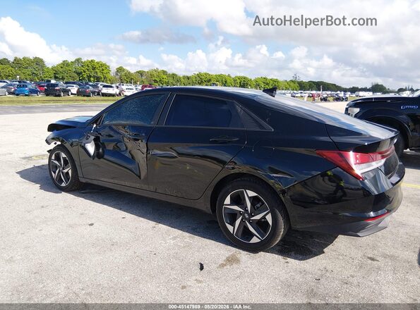 KMHLS4AG2PU526316 2023 HYUNDAI ELANTRA Black უკანა მარცხენა