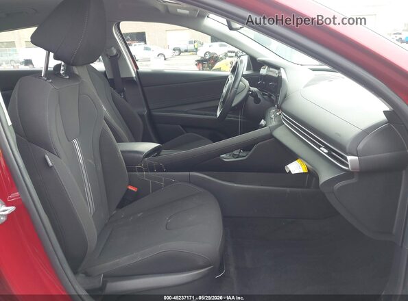 KMHLS4AG2PU601547 2023 HYUNDAI ELANTRA Красный Вид салона спереди