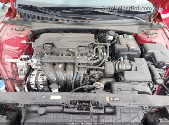 KMHLS4AG2PU601547 2023 HYUNDAI ELANTRA Красный Вид сзади