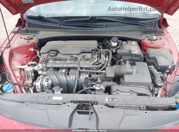 KMHLS4AG3PU485498 2023 HYUNDAI ELANTRA Red Вид ззаду