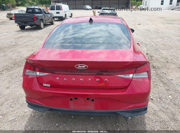 KMHLS4AG3PU485498 2023 HYUNDAI ELANTRA Red 