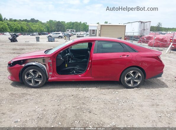 KMHLS4AG3PU485498 2023 HYUNDAI ELANTRA Red 