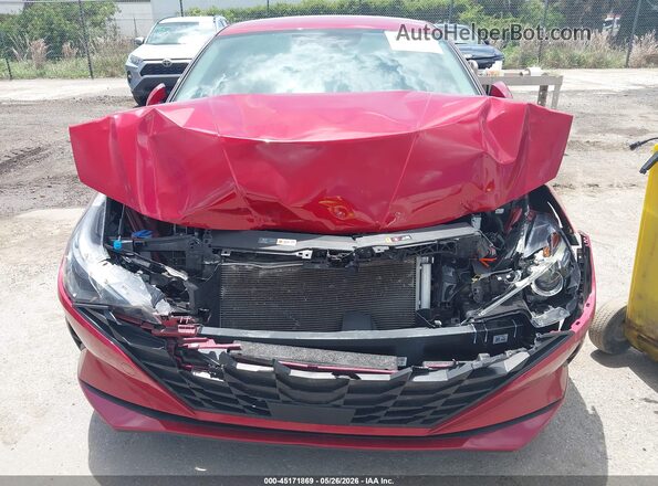KMHLS4AG3PU510285 2023 HYUNDAI ELANTRA Red 