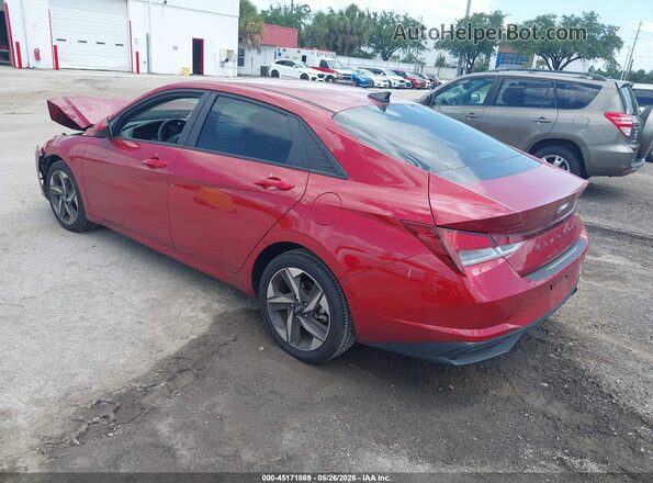 KMHLS4AG3PU510285 2023 HYUNDAI ELANTRA Red 