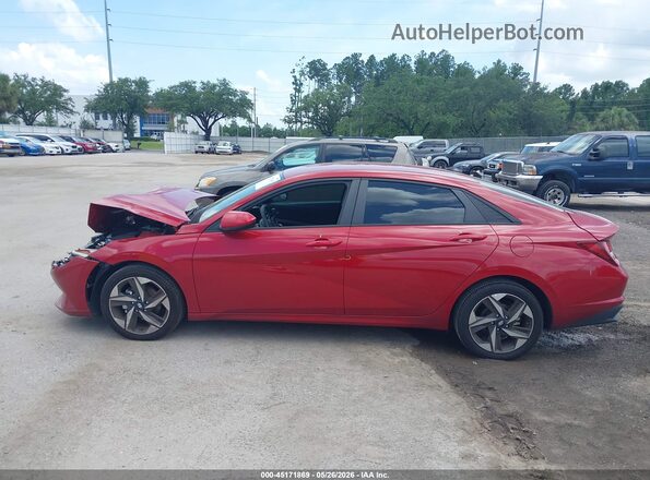 KMHLS4AG3PU510285 2023 HYUNDAI ELANTRA Red 