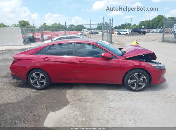 KMHLS4AG3PU510285 2023 HYUNDAI ELANTRA Red 