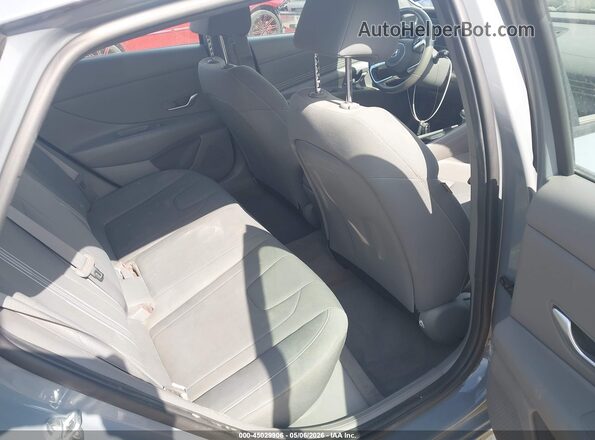 KMHLS4AG4MU129511 2021 HYUNDAI ELANTRA Gray VIN კოდის სტიკერის ხედი