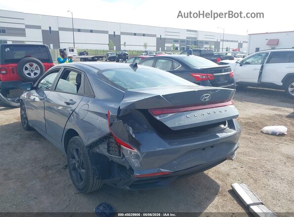 KMHLS4AG4MU129511 2021 HYUNDAI ELANTRA Gray უკანა მარცხენა
