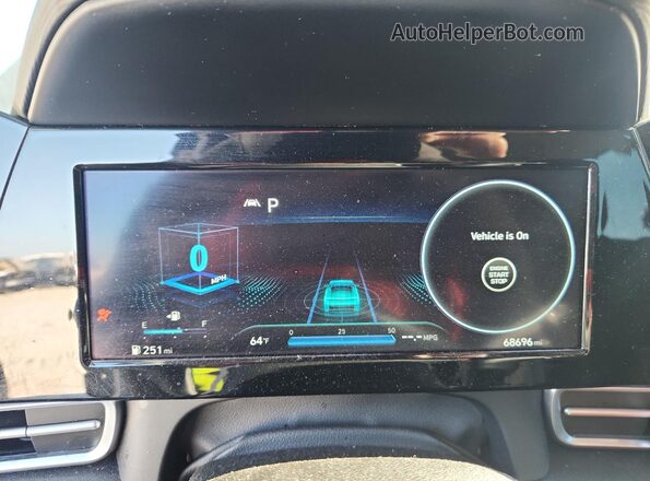 KMHLS4AG4MU166705 2021 HYUNDAI ELANTRA Silver Вид щитка приладів