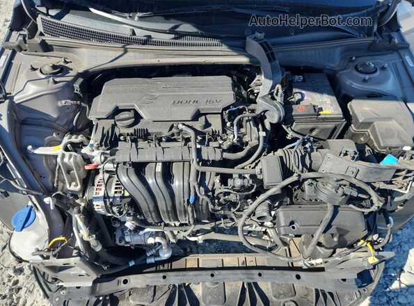 KMHLS4AG4MU166705 2021 HYUNDAI ELANTRA Silver Вид задньої частини салону